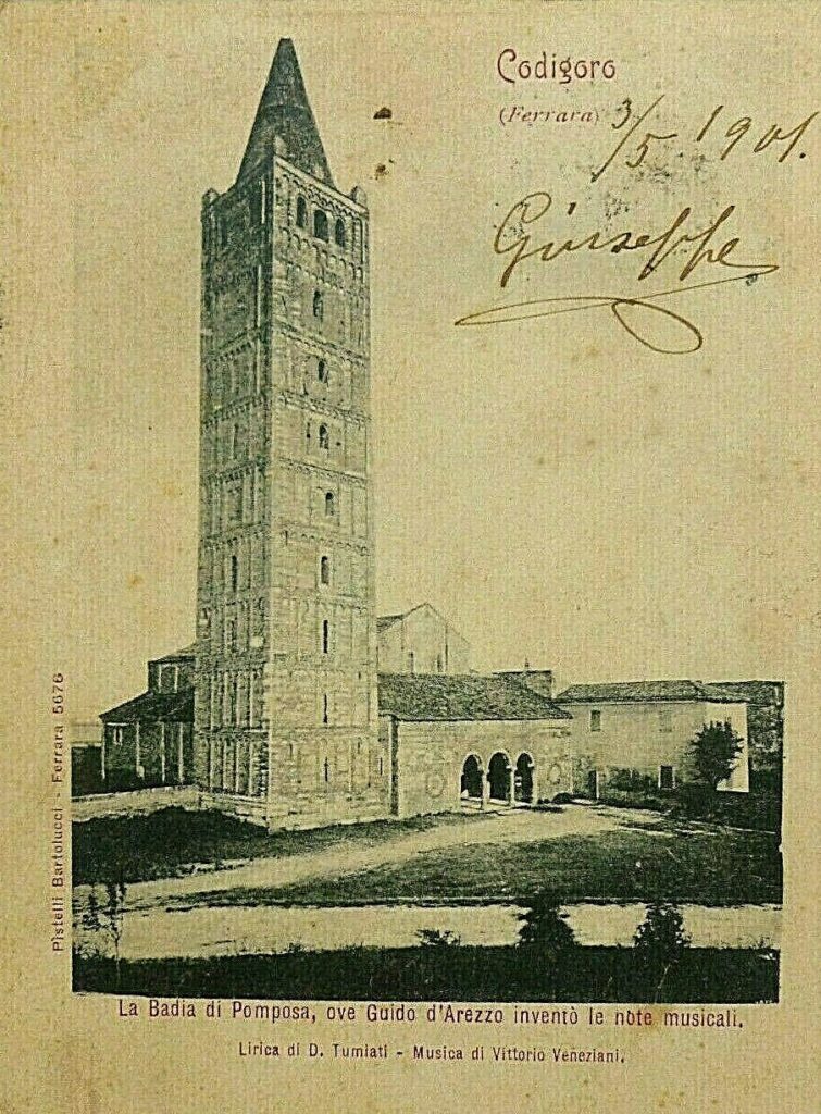 pomposa abbazia 1901