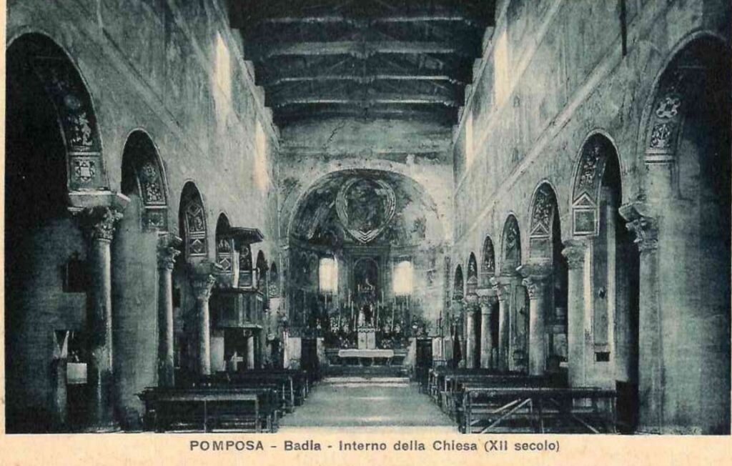 pomposa abbazia interno chiesa foto repertorio